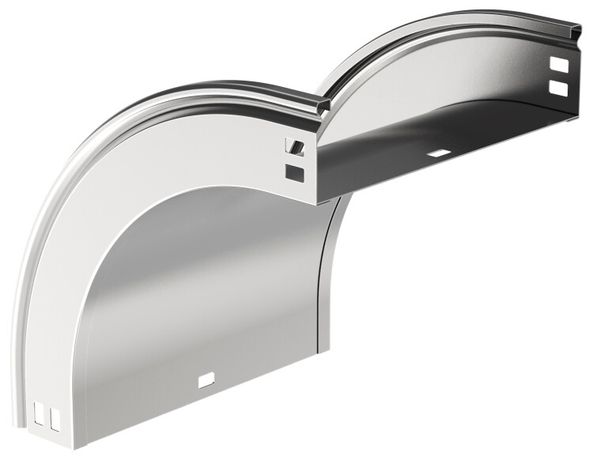 Поворот плавн. 90град тип В20 ESCA 80х200мм IEK - CPV41-0-90-080-200