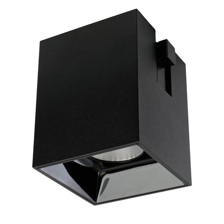 Светильник светодиодный трековый магнитный на шинопровод ДПО-12w 4000К 1080Лм 48v черный - 51591 FERON