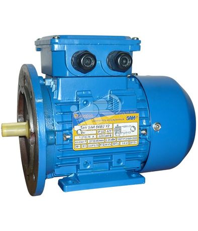 Электродвигатель (5АИ) 56 В4 0,18кВт 1500 об./мин. IM 2081 (комби) | 01.01.213518 Элком ОРЛАН