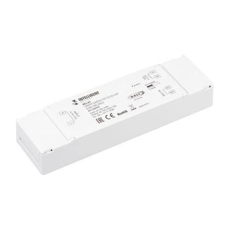 Модуль релейный INTELLIGENT ARLIGHT SMART-SWITCH-701-72-D2-SUF (230V, 10A, DALI) (IARL, IP20 пластик, 5 лет) - 046512