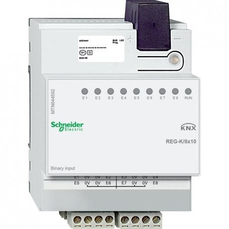 БИНАРНЫЙ ВХОД REG-K/8X10 | MTN644592 Schneider Electric
