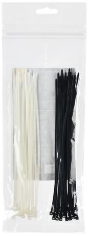 Набор хомутов 2,5х200 (25б. 25ч) (50шт/упак) | UNH35-N03-050 IEK