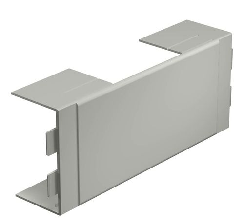 Крышка T-образной секции кабельного канала WDK 60x110 мм (ПВХ,серый) (WDK HK60110GR) | 6023029 OBO Bettermann