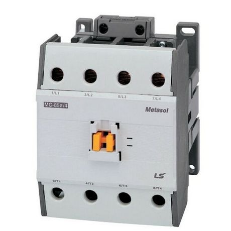 Контактор 4-х полюсный Metasol MC-50a/4P AC220V 50Hz Screw | 1338021200 LSIS