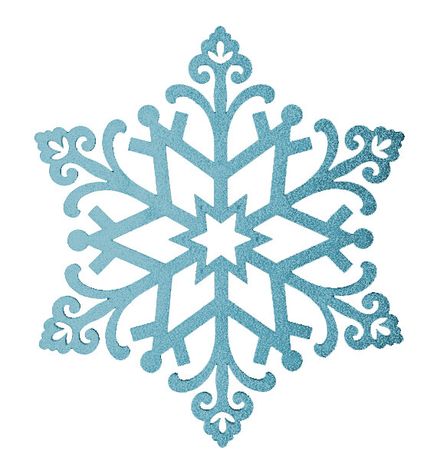 Елочная фигура "Снежинка "Снегурочка", 81 см, цвет голубой | 502-378 NEON-NIGHT