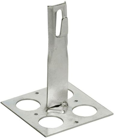 Держатель проводника круглого 6-8мм для плоской кровли h=150мм нержавеющая сталь IEK - ZDP85-20-1-68-150