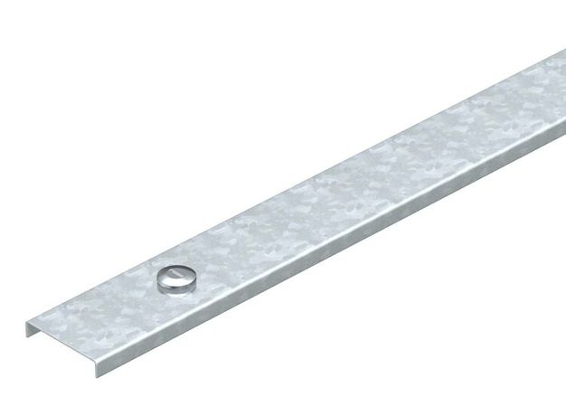 Крышка для лотка осн.53 L3000 сталь 1мм AZDMD 50 FS с поворотным фиксатором оцинк. OBO 6080138 Bettermann