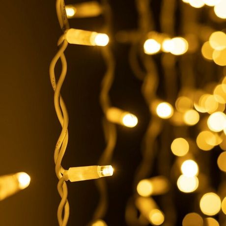 Светодиодная гирлянда ARD-EDGE-PRO-4000x600-WHITE-128LED-FLASH Warm/Warm (230V, 8W) (Ardecoled, IP65) | 031193 Arlight