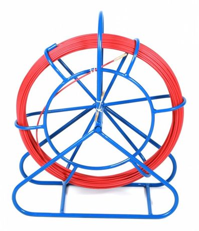 Устройство для протяжки кабелями УЗК в метал. кассете с держателем на ножке 10м (диаметр стеклопрутка 6мм) CPS-GP6.0-МС-10M Hyperline 428179