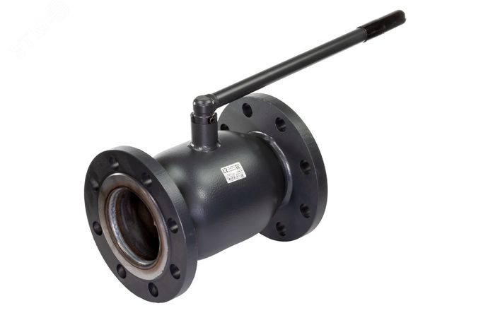 Кран шаровой FF DN25 PN40 H (фланцевый, с рукояткой, полнопроходной) - 065N1310R Ридан