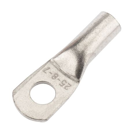 Наконечник медный луженый ТМЛ 25–8–7 (25кв.мм - D8мм) ГОСТ 7386-80 (в упак. 10 шт.) | 07-5313-3 REXANT MEET