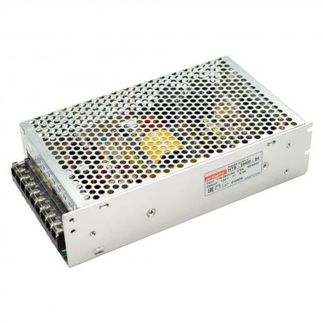 Блок питания HTS-200M-24 (24V, 8.3A, 200W) (ARL, IP20 Сетка, 3 года) - 014979 Arlight