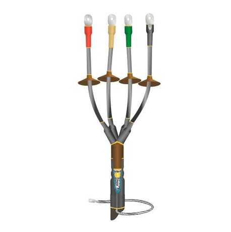 Муфта кабельная наружной установки 1кВ 1КНТпНнг-LS-4х(70-120) с болтовыми наконечниками Нева-Транс 22040063 Нева Транс