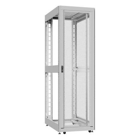 Шкаф серверный 52U 800х1000 передняя дверь: одностворчатая перфорированная IP20. задняя без. боковые панели: цвет: серый RAL7035 - EX 8052.7300 SYSMATRIX