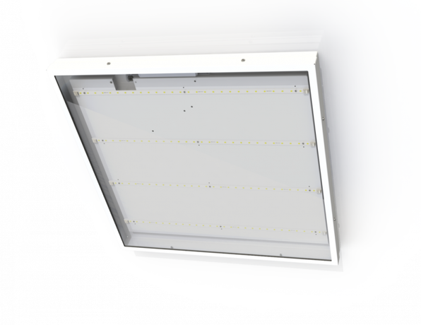 Светильник светодиодный Office Glass 38/5000 opal 5000лм 38Вт 5000К IP65 0.8PF 80Ra Кп<1 Diora DOG38-O-5K