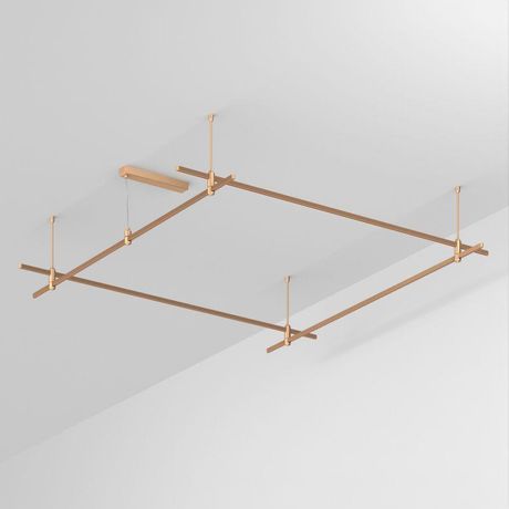 Трек ART-APRIORI-QUADRAT-ROD-400-2000x2000 (GD) (ARL, IP20 металл, 3 года) - 048520 Arlight