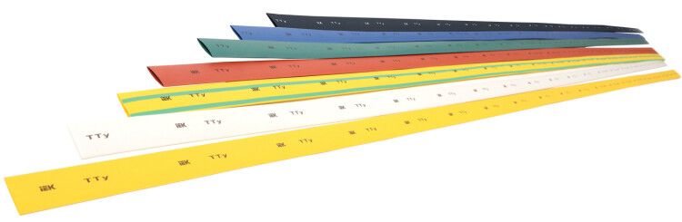 Термоусадочная трубка ТТУ нг-LS 50/25 белая 1 м | UDRS-D50-1-K01 IEK