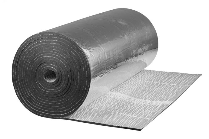 Рулон вспененный полиэтилен K-FLEX 10x1000-20 AIR AD METAL - 80110210104MET
