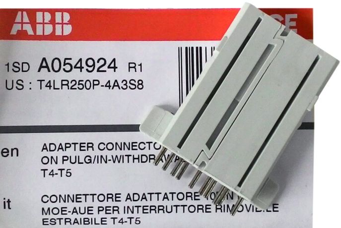 Адаптер для вторичных цепей втычного/выкатного выключателя ADP 10pin MOE AUE T4-T5-T6 P/W при использовании моторного привода - 1SDA054924R1 ABB