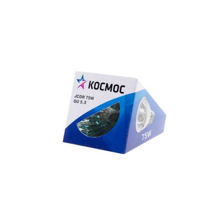 Лампа галогенная КГМ 75вт 230в GU5.3 50мм 38 град. Космос - LKsmJCDR220V75W