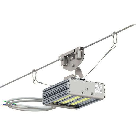 Светильник светодиодный взрывозащ. УСС-40 Магистраль Ш1-2 2Ex 5000К IP67 крепление на трос ФОКУС USS01-040O0FEF02F06000