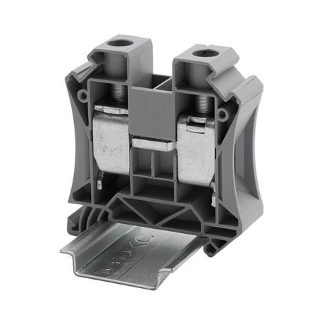 Клемма проходная винтовой зажим 2 точки подключения 35кв.мм сер. DKC TUR-35R ДКС