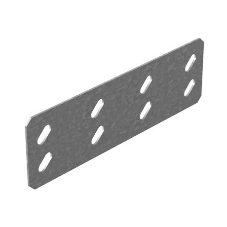 Соединительная планка универсальная для лотка высотой 50 мм, толщ. 1,2 Сендзимир цинк | СПУ-50-1,2-СЦ OSTEC