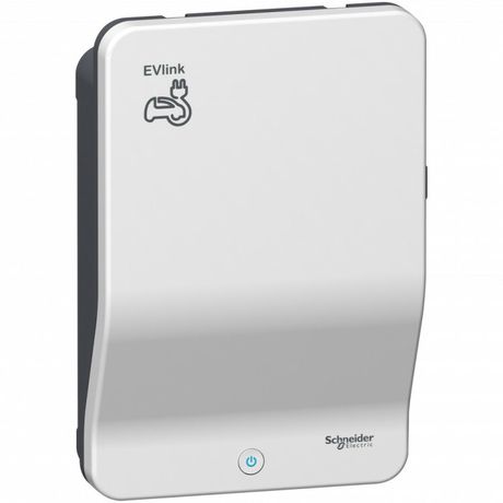 Зарядная станция EVLINK WALLBOX PLUS розетка T2S 3ф 22kW - EVH3S22P04K Schneider Electric