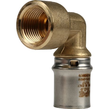 Угольник ВР 1/2'х20 переходной, для металлопластиковых труб прессовой - RG008S9C4DBKG0 STOUT SFP-0010-001220