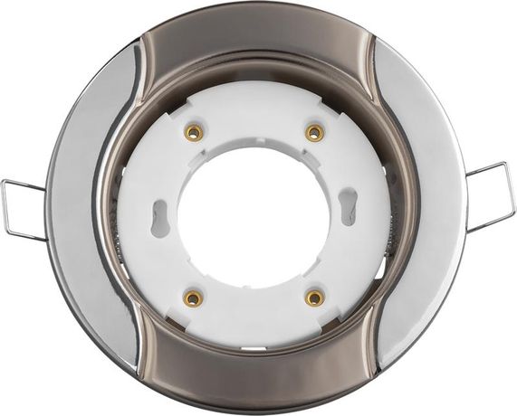 Светильник встраиваемый под лампу GX53 NGX 93 056 NGX-R8-006-GX53 (Волна хром-черный) | 93056 Navigator