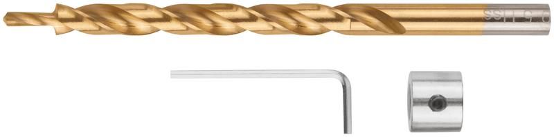 Сверла с зенкером и биты комбинированной насадкой набор 11 штук - 36415 РОС