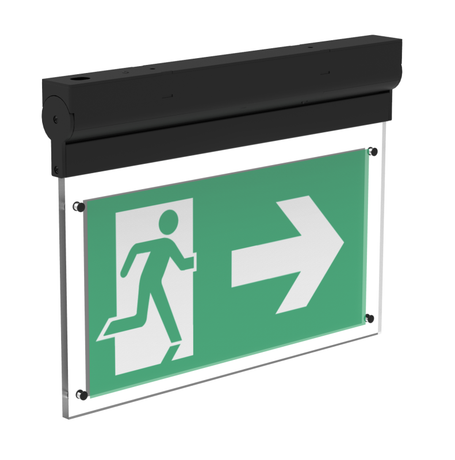 Указатель световой Flip серии Advanced 3Вт IP40 3ч черн. VARTON V1-EM-90432-02A01-4000365 VARTA