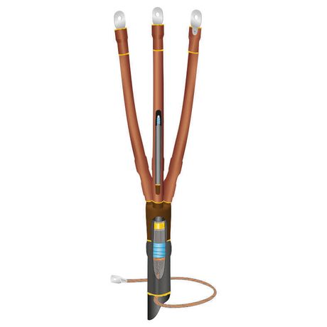 Муфта кабельная концевая внутр. установки 10кВ 10ПКВТпб-3х(35-50)/800мм без наконечн. Нева-Транс Комплект 22060004 Нева Транс