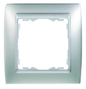 Рамка на 2 поста, S82, алюминий матовый - 82924-33 Simon