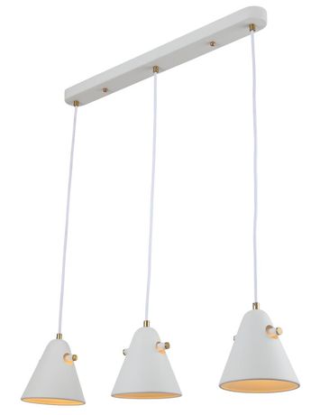 Светильник подвесной (подвес) Chelsea 3141-203 3 х Е14 40 Вт модерн потолочный | Б0055470 Rivoli ЭРА