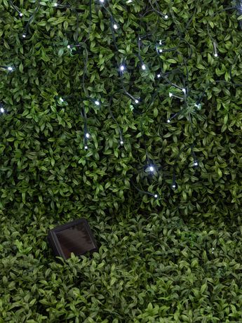 Гирлянда садовая "Бахрома" ERASF22-29 3.8х0.5м холод. бел. на солнечной батарее Эра Б0053373