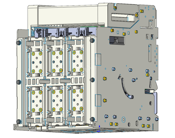 Кассета с выкатными направляющими AL-S20~25E3-APFS, поставляется только в комплекте воздушным автоматическим выключателем, выписывается отдельным артикулом. - 52073463120 LSIS