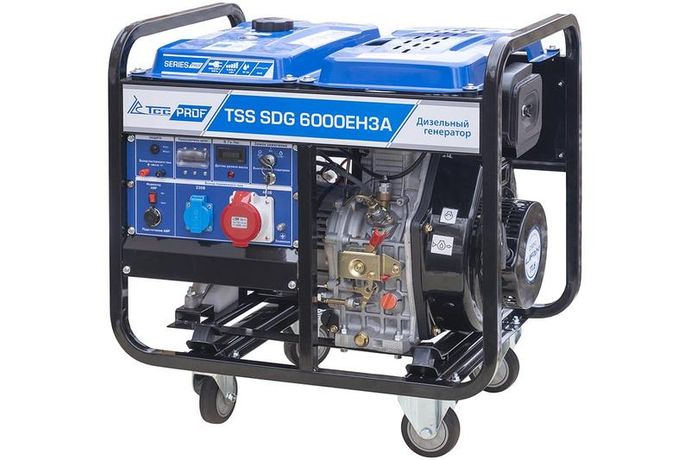 Генератор дизельный TSS SDG 6000EH3A - 077016 ТСС