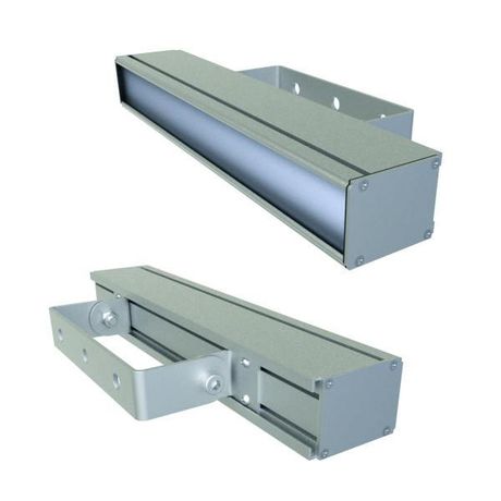 Светильник светодиодный LAD LED LINE-O-15S 15Вт 5000К IP66 1818лм 230В опал. рассеив. серебр. ЛАДзавод LADLEDLO15S LADesign