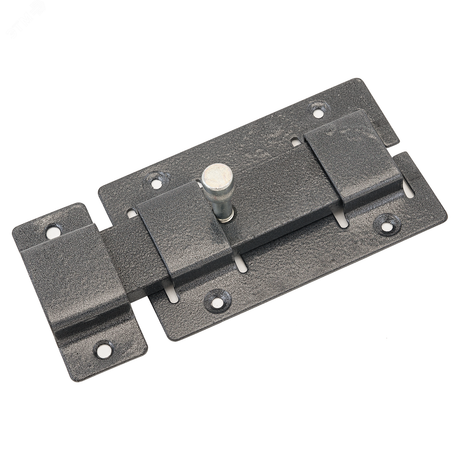 Засов Киров Секрет ЗД-02 антик серебро плоский - 2831 ПТК