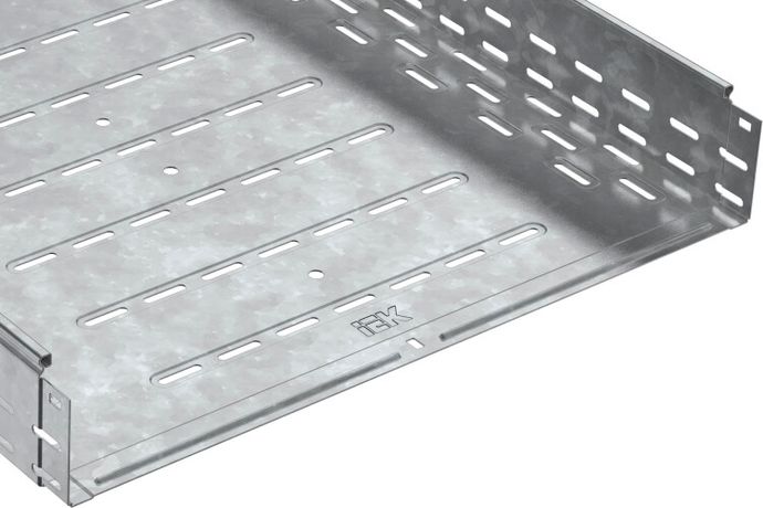 Лоток перфорированный 500х100 L2000 сталь 1.2мм HDZ ИЭК CLP10-100-500-2-M-HDZ IEK