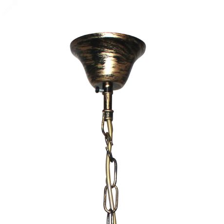 Светильник Рустика 254 черн. мат. зол. НСБ 01-5х60-126 Е14 ИУ - 1005404273 Элетех