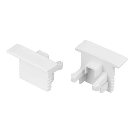 Заглушка SL-MINI-10-F WHITE глухая пластик (комплект) Arlight 049453