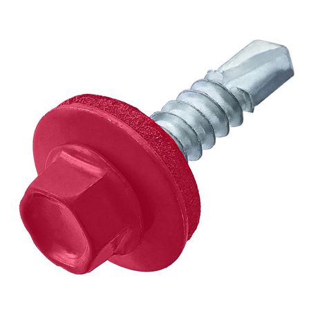 Саморез кровельный 4.8х35 RAL 3003 рубин./красн. (коробка) (уп.60шт) СТРОЙМЕТИЗ 2120034