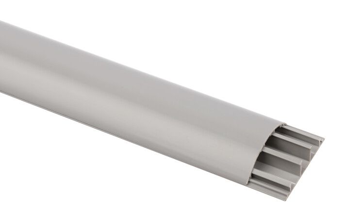 Эра Б0061680 Кабель-канал 70х16 L2000 напольный светло-сер RAL 7035 KK-70-16-FLG