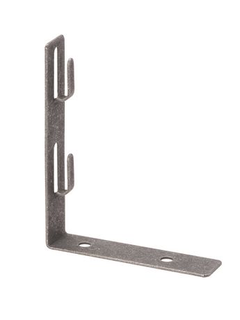 Держатель угловой под черепицу для прута Ø6-10 мм, 2 стал. крюка, основание 100 гор. цинк. | SQ2402-3196 TDM