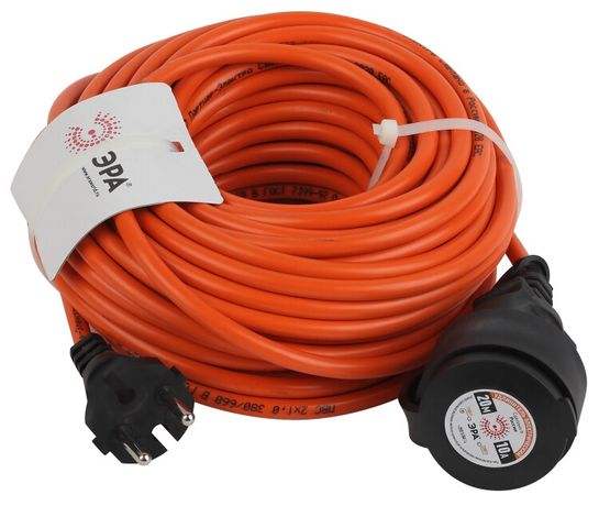 Удлинитель силовой UPx-1-2x1-20m-IP44 в бухте б/з 20м 1 гн ПВС 2х1 ЭРА - Б0046806