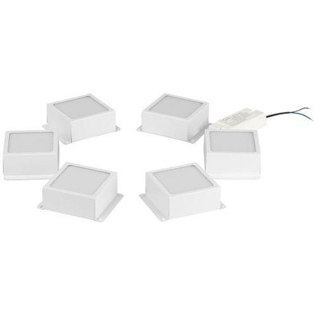 Светильник светодиодный SPO-646-3-4K-W6 36Вт 4000К 3420лм грильято 100х100 домино компл. 6 кубиков и драйвер бел. Эра Б0063062