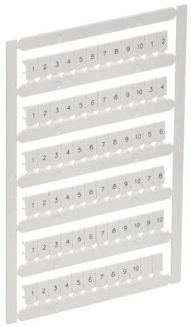 Маркер для CTS/CP 4кв.мм "1-10" ARMAFIX IEK AF-CT10D-M-004-01