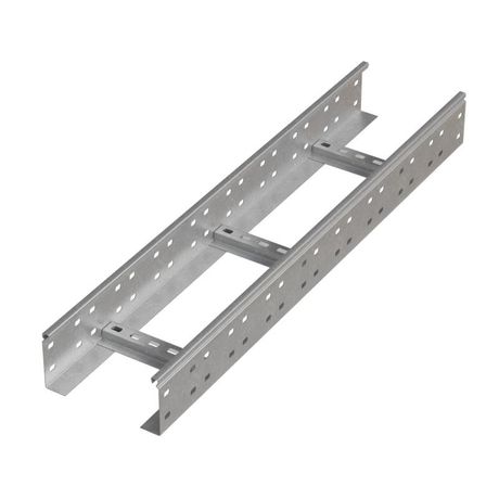 Лоток лестничный 100х100х1,2 L2500 мм INOX304 N | LL100-100-1.2-2500 КМ - профиль КМ-Профиль LO35736